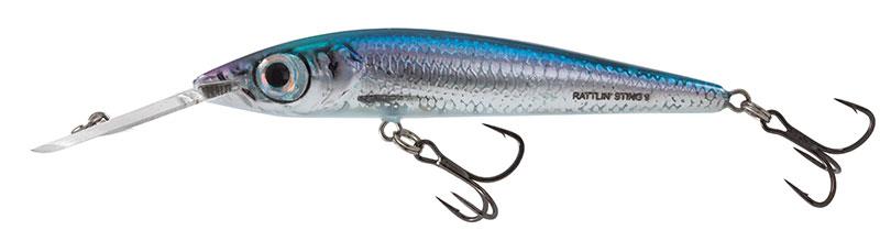Salmo Rattlin' Sting Deep Runner Holographic Blue 9cm
