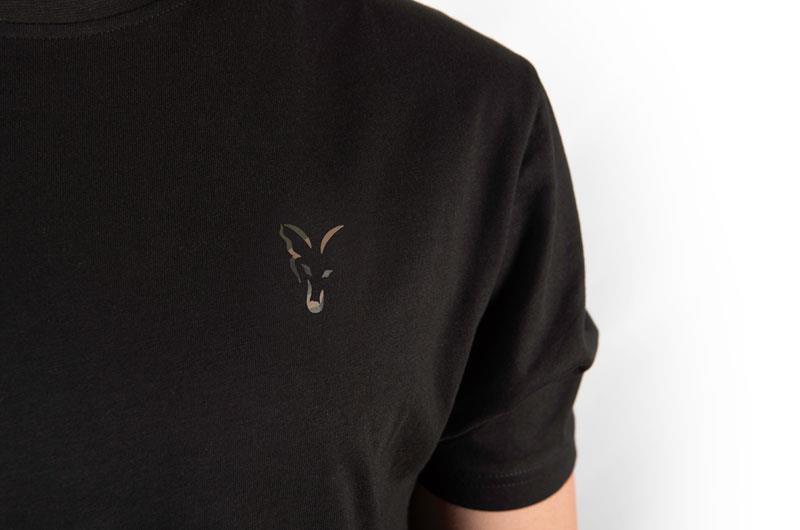 Schwarzes Fox-T-Shirt