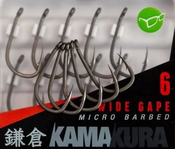 Korda Kamakura Wide Gape Micro Barbed Size 6