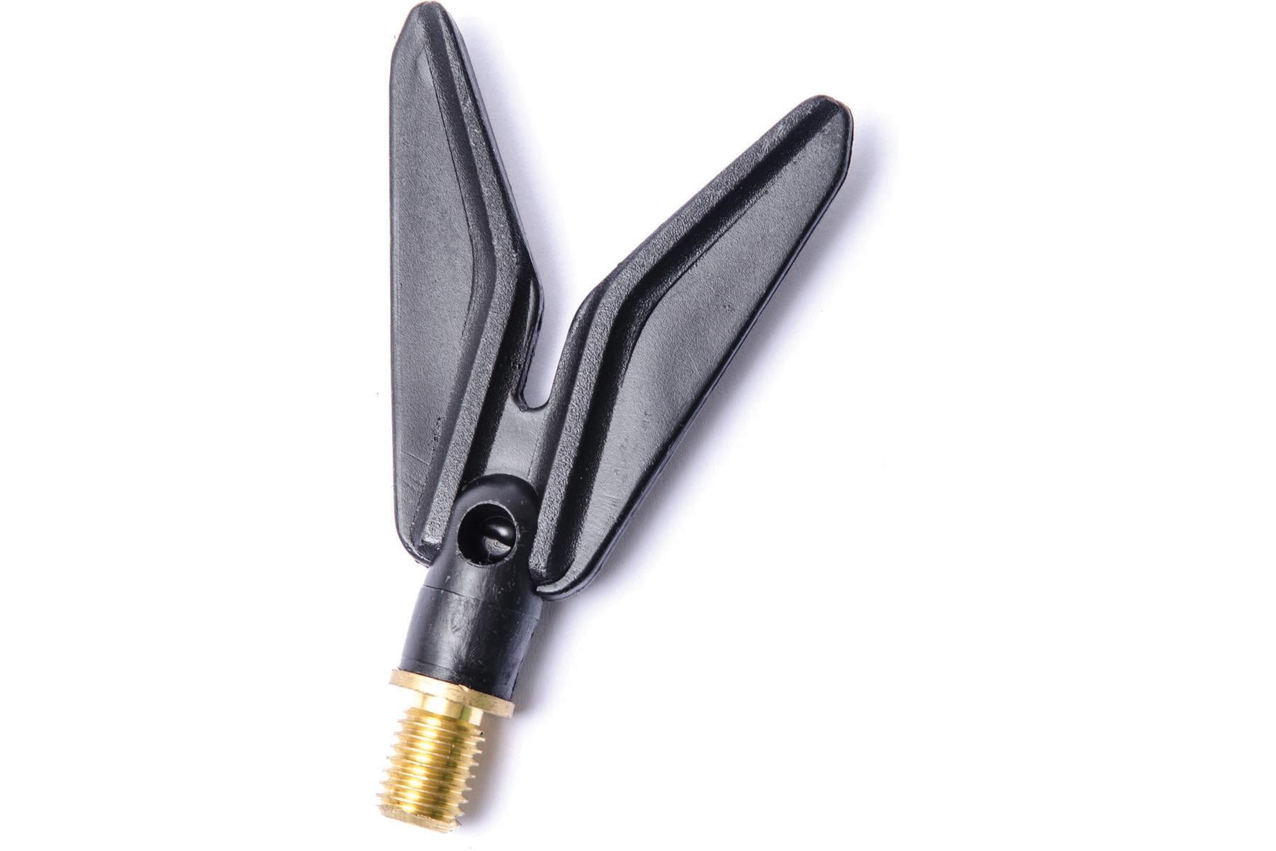 Leeda Flat V Rod Rest Brass Thread