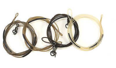 Korda Safe Zone - Clear Ring Swivel Leader
