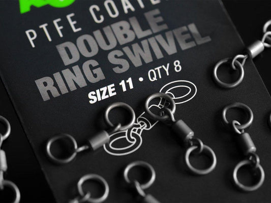 Korda PTFE Double Ring Swivel Size 11