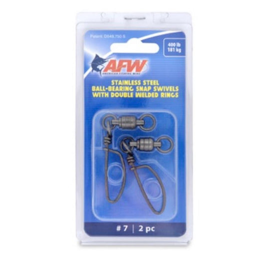 AFW SS BB Snap Swivel With Ring