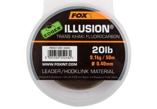 Fox Edges Illusion Leader Trans Khaki