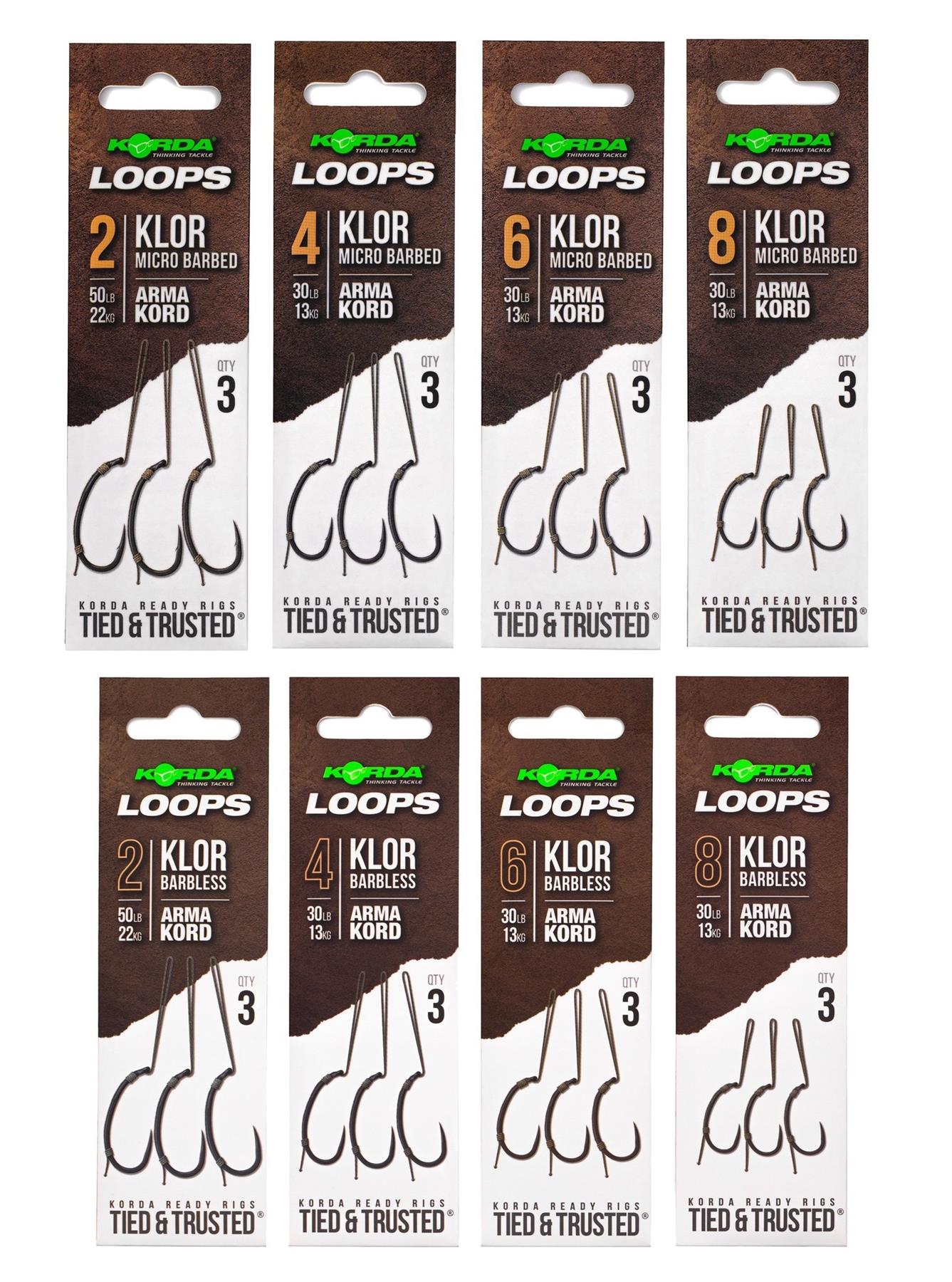Korda Loop Rigs Klor
