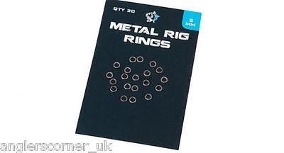 Nash Metal Rig Rings 2.0mm