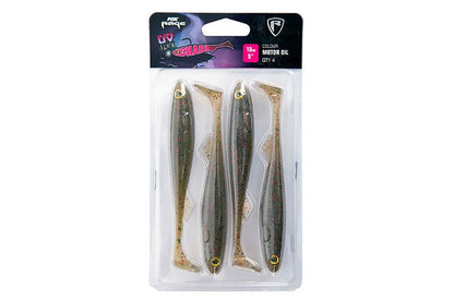 Fox Rage Slick Shad Motor Oil Ultra UV 13cm