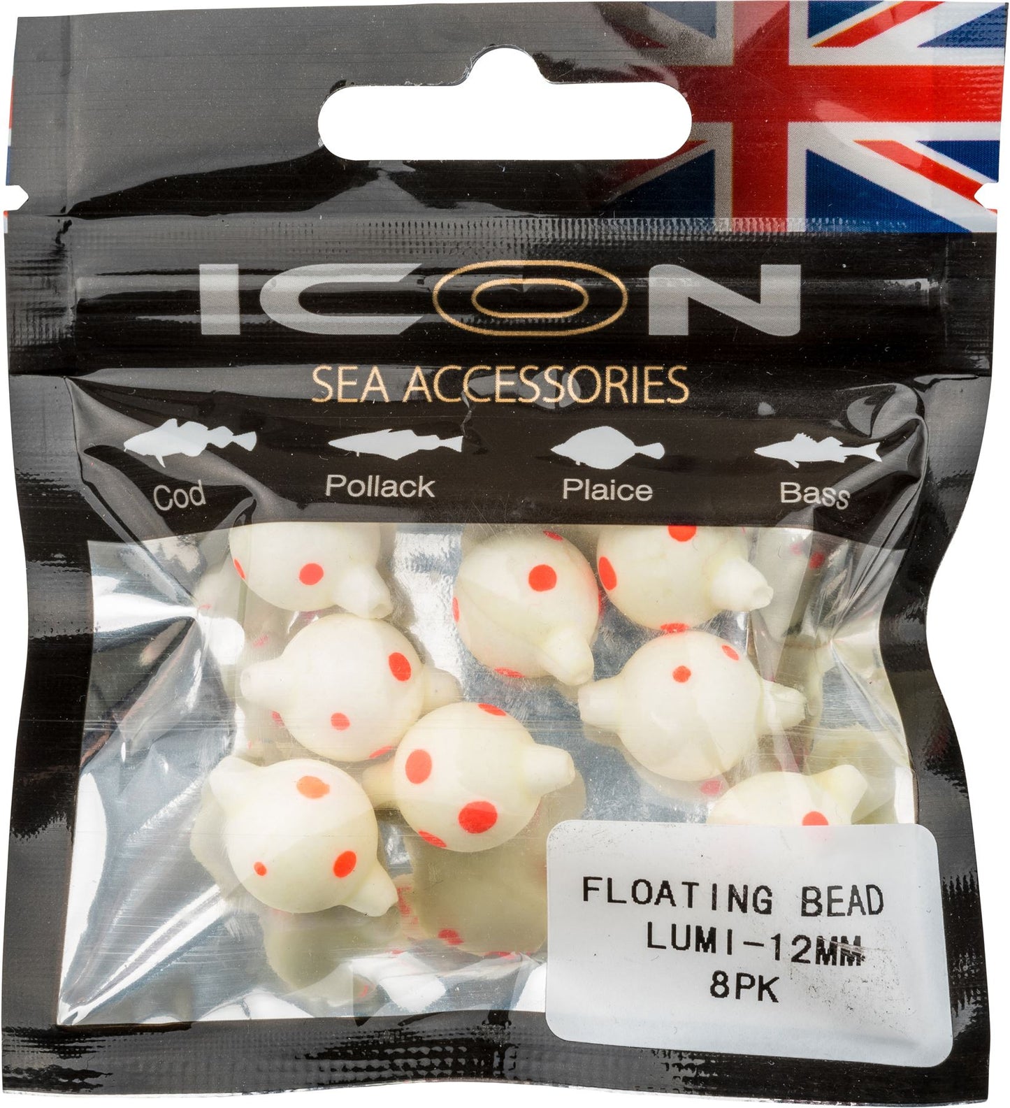 Leeda ICON Floating Bead Lumi 12mm