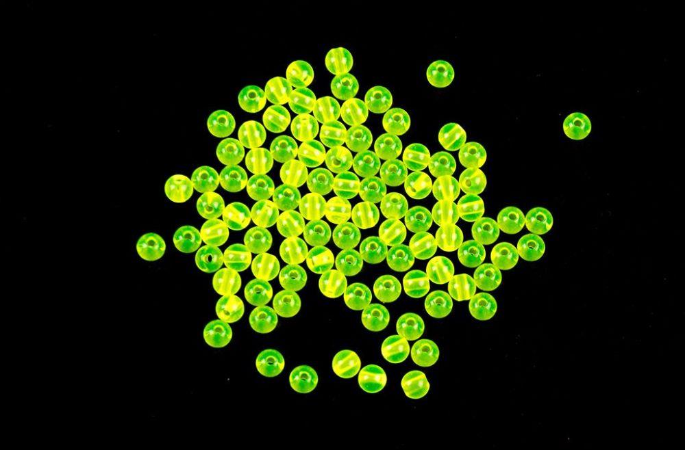 Gemini Beads 4mm Chartreuse