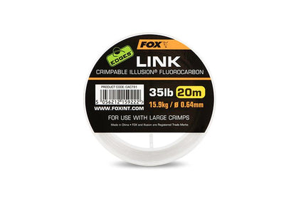Fox Edges Link Crimpable Illusion Hooklengths