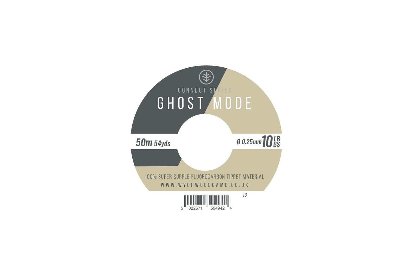 Wychwood Ghost Mode Fluorocarbon 50m Tippet 10lb