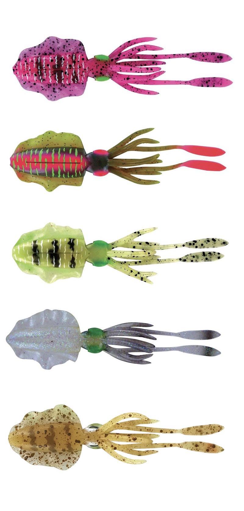 chasebaits the ultimate squid fishing lure 150mm Soft Plastics Designed to sink on the perfect angle Soft lure chasebaits ultimate squid