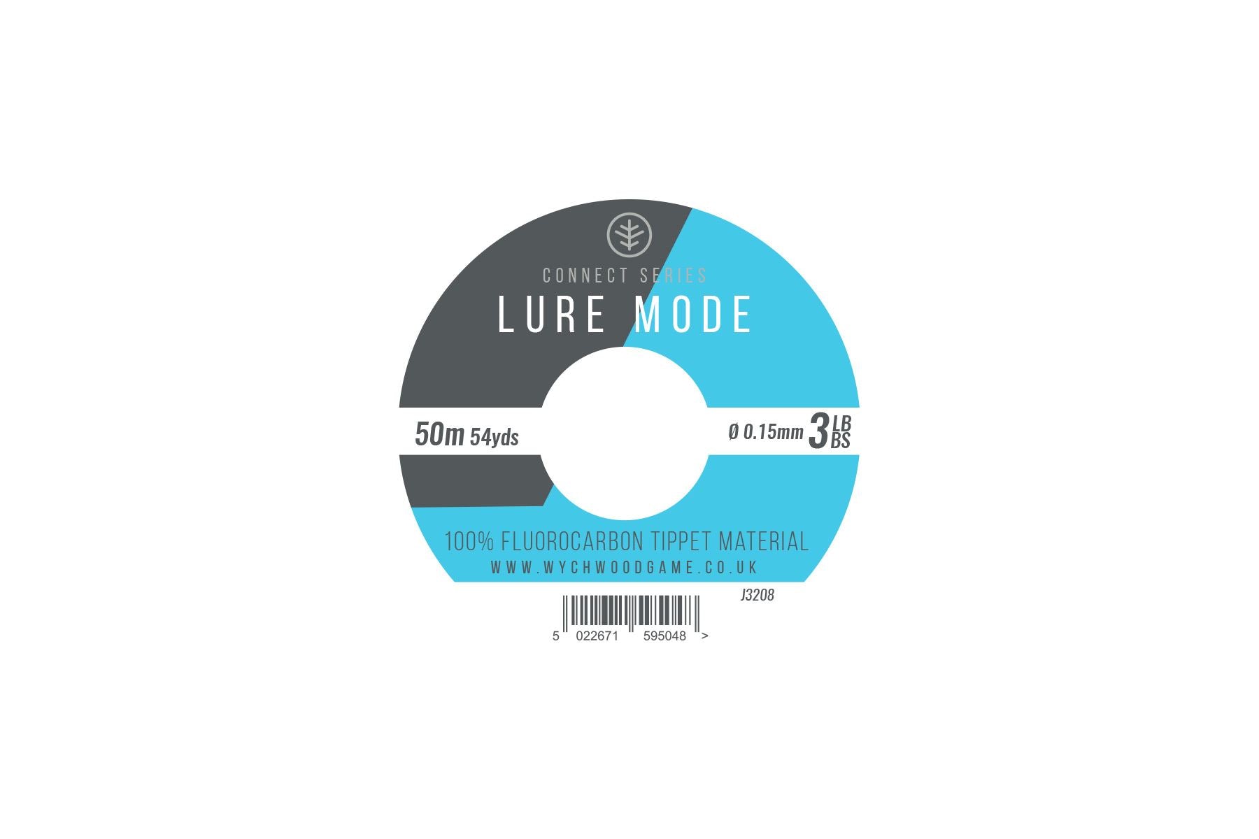 Wychwood Lure Mode Fluorocarbon 50m Tippet 3lb