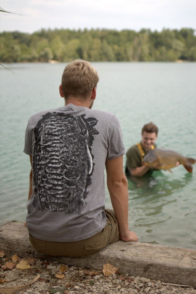 Korda Scaley Heather Grey Tee