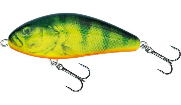 Salmo Fatso Sinking Real Hot Perch 14cm 