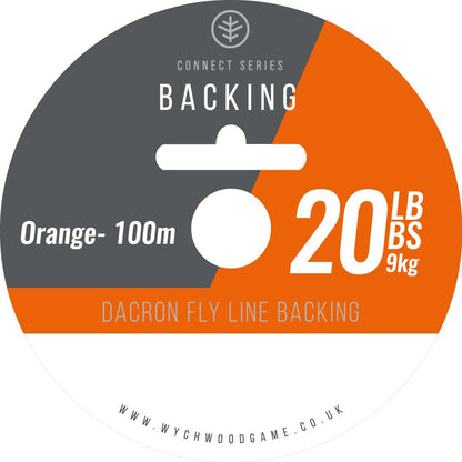 Wychwood Connect Series Backing Line 20LB Orange
