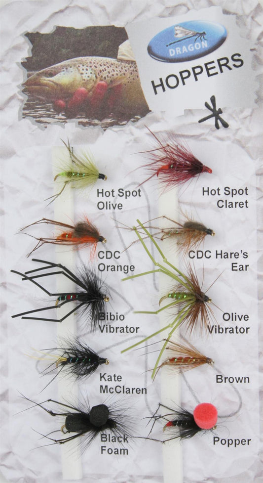 Dragon Tackle Trout Flies Hoppers