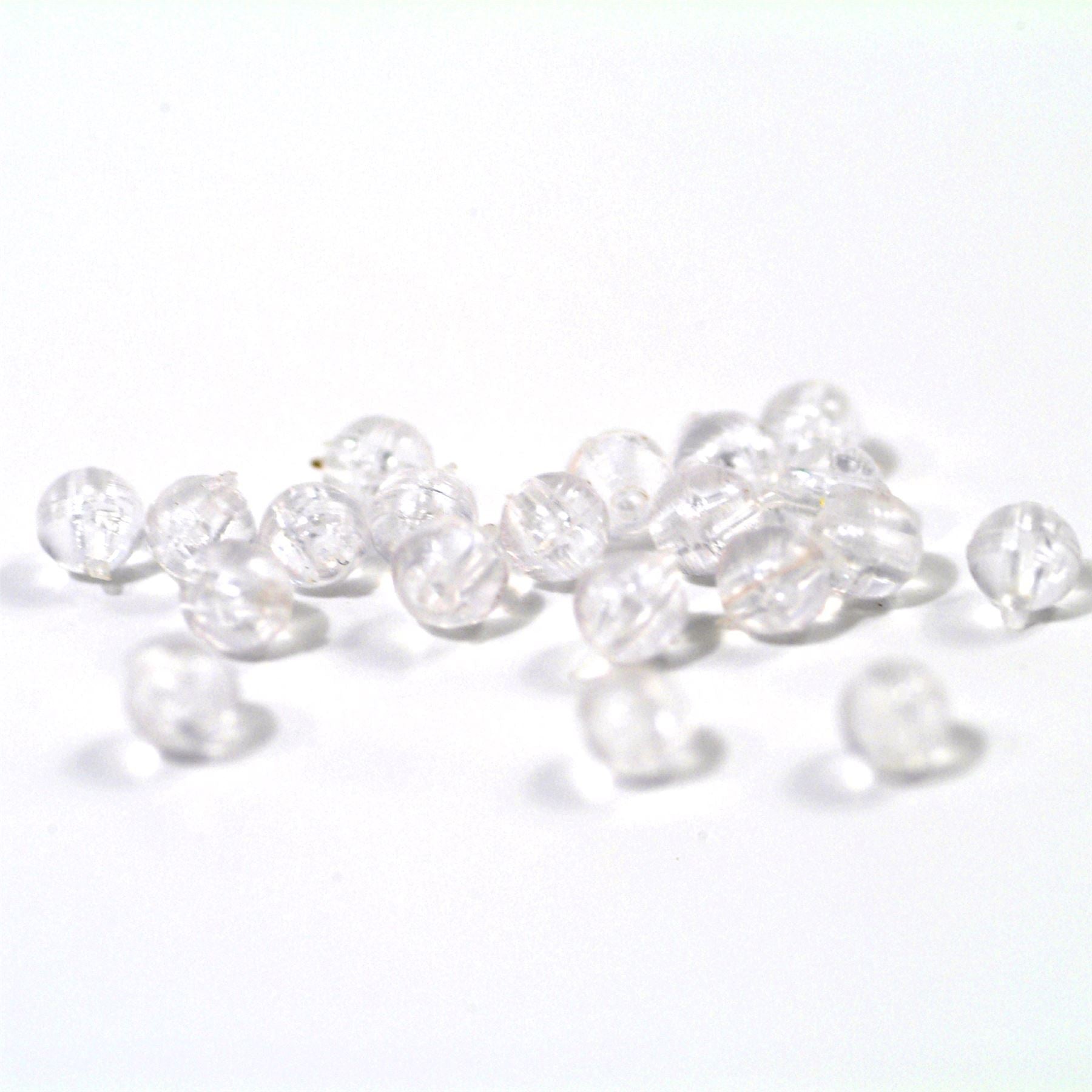 TronixPro Round Beads Clear 3mm