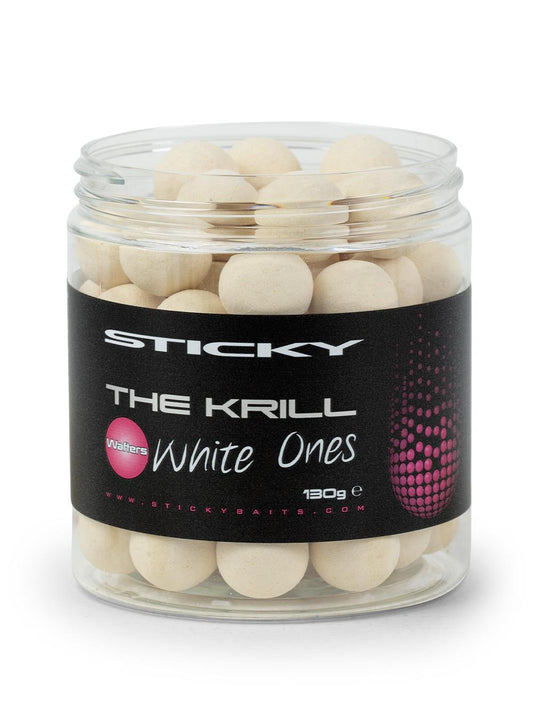 Sticky Baits The Krill White Ones Wafters 16mm