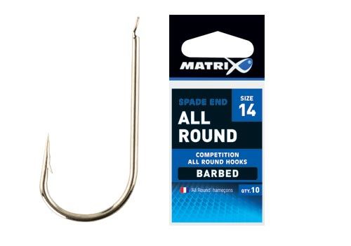 Fox Matrix All Round Barbed Spade End Sz 12