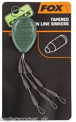 Fox Edges Tapered Mainline Sinkers