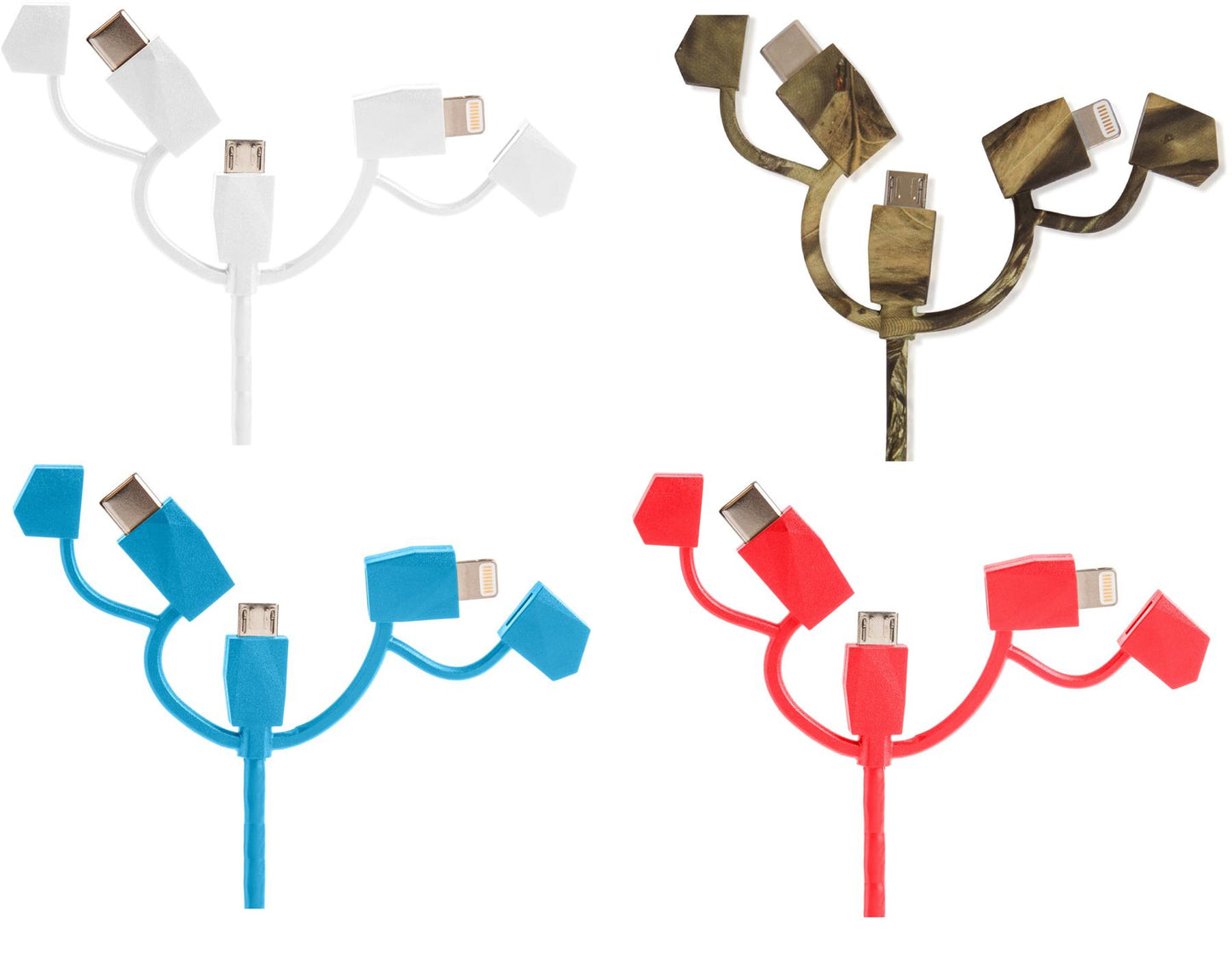 Outdoor Tech Calamari 2.0 3 in 1 Charge Cable