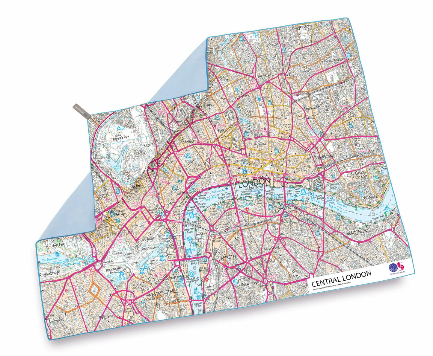 Lifeventure SoftFibre Printed Towel - Giant Size