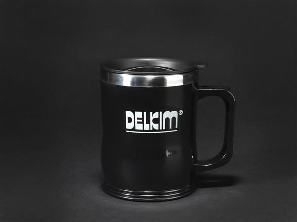 Delkim Logo Travel Mug (Stainless Steel Thermal)