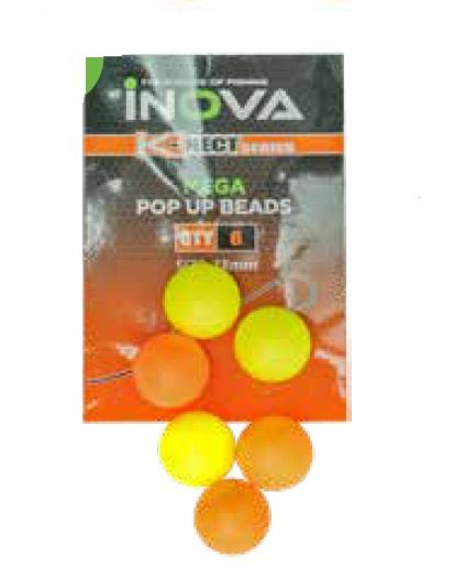 Inova Pop Up Floating Beads Mixed Colour 18mm