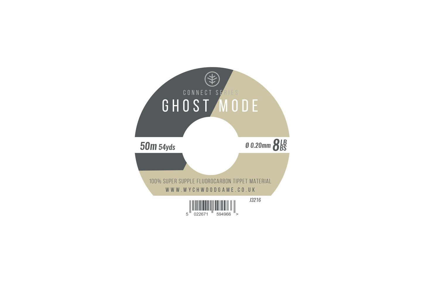 Wychwood Ghost Mode Fluorocarbon 50m Tippet 8lb