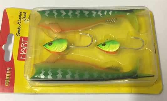 Absolut Shad Combo Absolut Shad 100mm 14g+21g