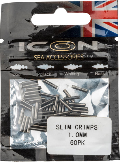 Leeda ICON Slim Crimps 1.0mm