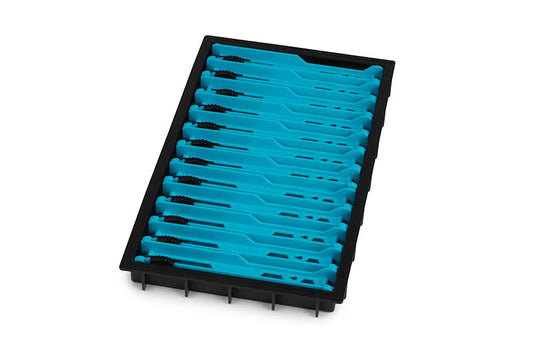 Matrix Pole Winder Tray 13cm Light Blue (12 winders)
