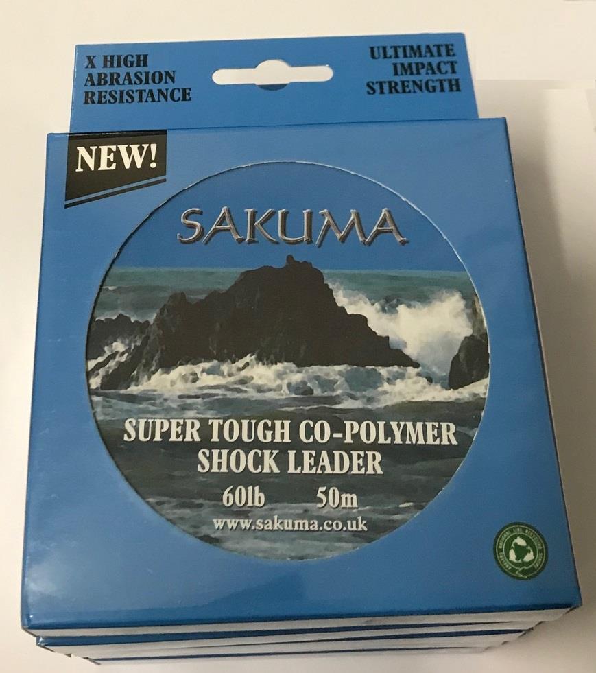 Sakuma Super Tough Co-Polymer Shock Leader