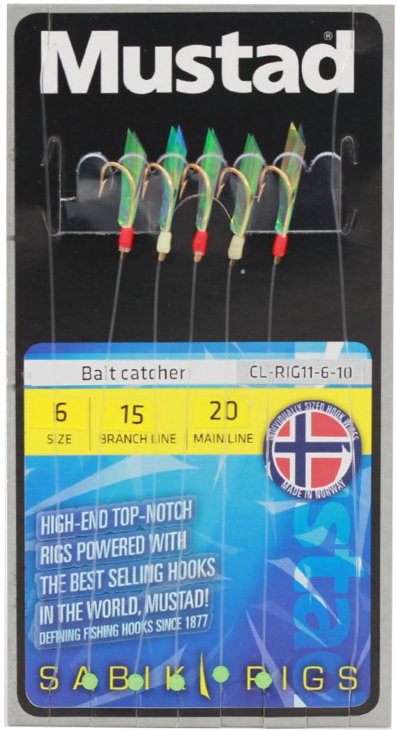 Mustad Bait Catcher Size 6 20lb