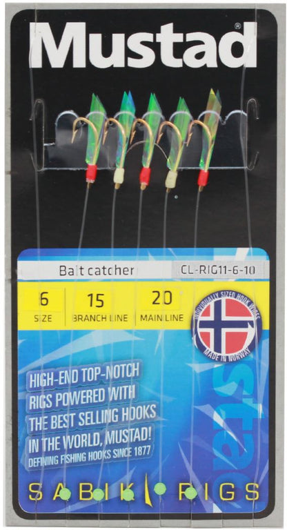 Mustad Bait Catcher Size 6 20lb