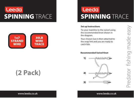 Leeda Spinning Trace 30lb