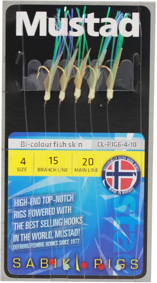 Mustad Bi-Colour Fish Skin
