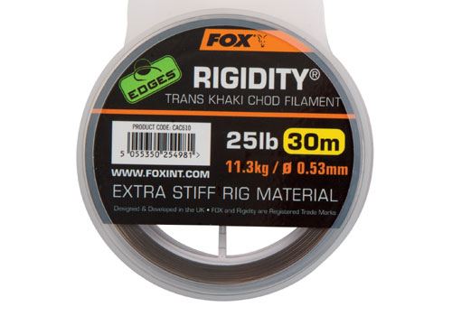 Fox Edges Rigidity Chod Filament 25lb