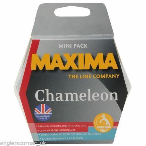Maxima Chameleon 600m Bulk Spool / All Sizes / Fishing Mono Line