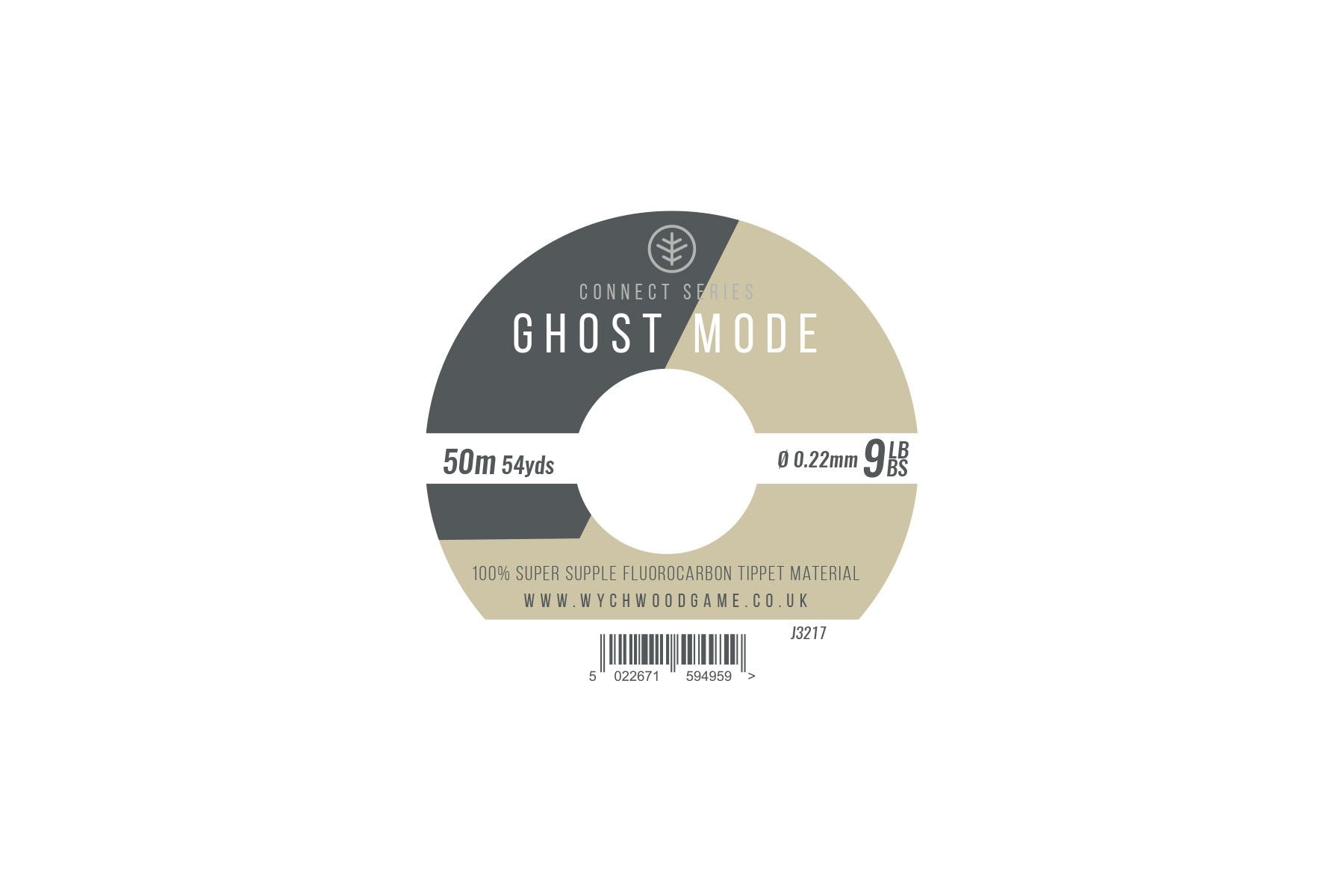 Wychwood Ghost Mode Fluorocarbon 50m Tippet 9lb