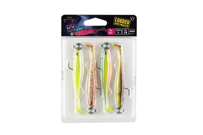 Fox Rage Slick Shad Mixed UV Colour Pack Loaded