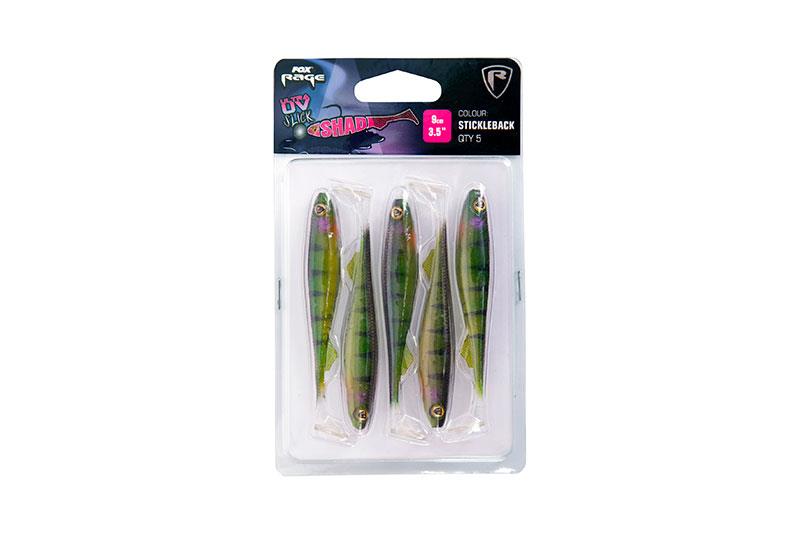Fox Rage Slick Shad Stickleback Ultra UV 9cm