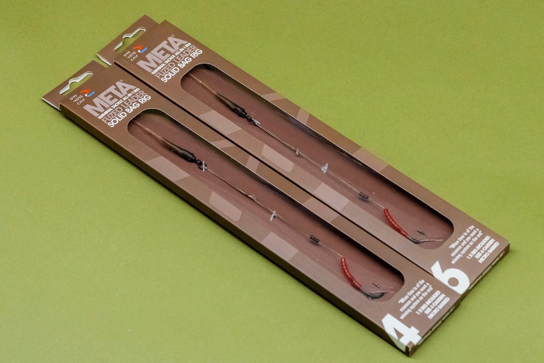 Multileader Rigs One More Cast All-In-1 Rig Fuzed Leader Solid Bag Rig Micro Barbed ...