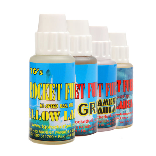 TGs Rocket Fuel Reel Oil / Red / Yellow / Liquid Grease
